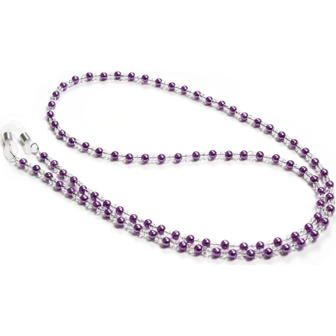 Cadena de Gafas con Cuentas para Mujeres - Sujetador Unisex