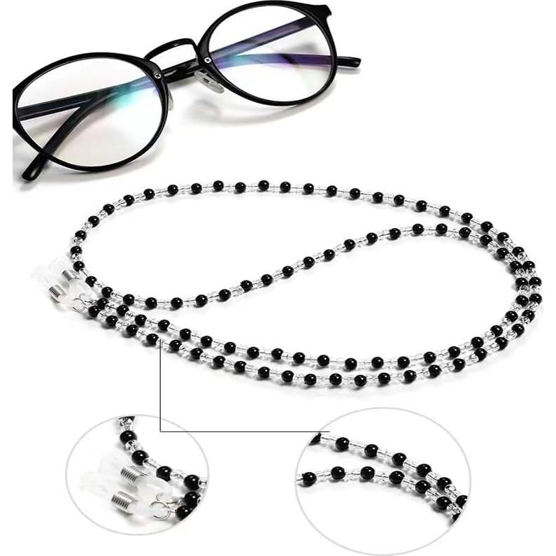 Cadena de Gafas con Cuentas para Mujeres - Sujetador Unisex