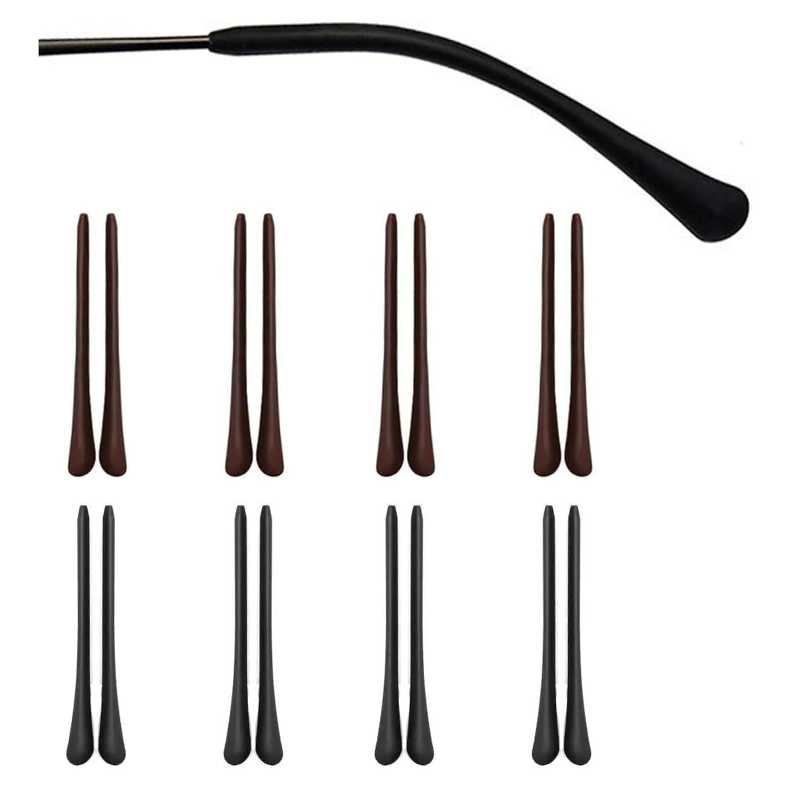 Puntas de Gafas Antideslizantes de Silicona 8 Pares Soporte