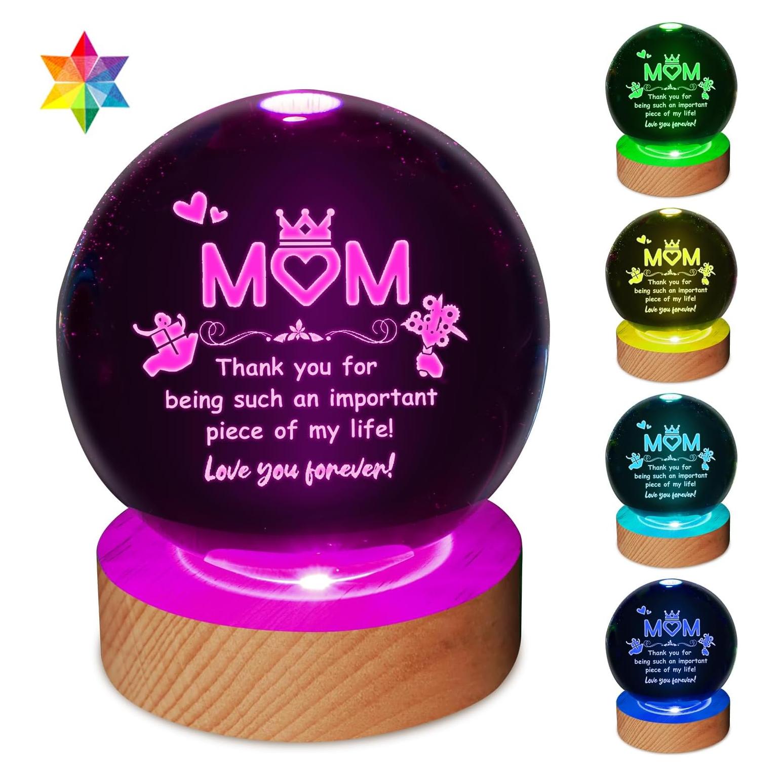 Lámpara de Mesa 3D JHXLAMP para Mamá - Regalos Especiales