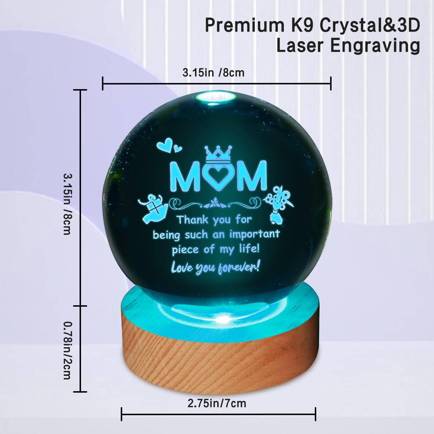 Lámpara de Mesa 3D JHXLAMP para Mamá - Regalos Especiales