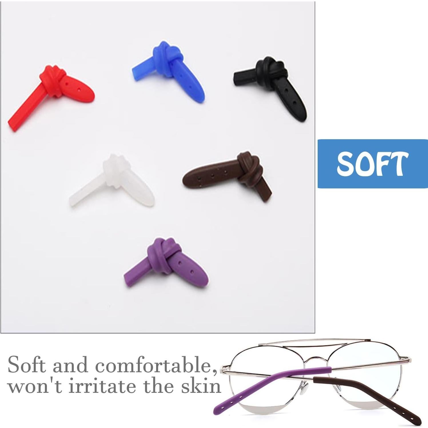 Puntas de Templo de Gafas Antideslizantes OPUGIT 8 Pares