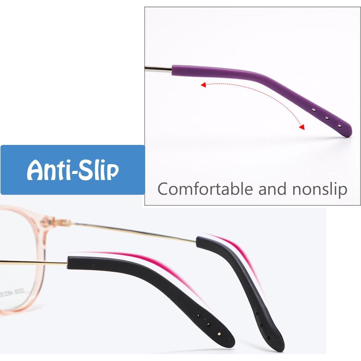 Puntas de Templo de Gafas Antideslizantes OPUGIT 8 Pares