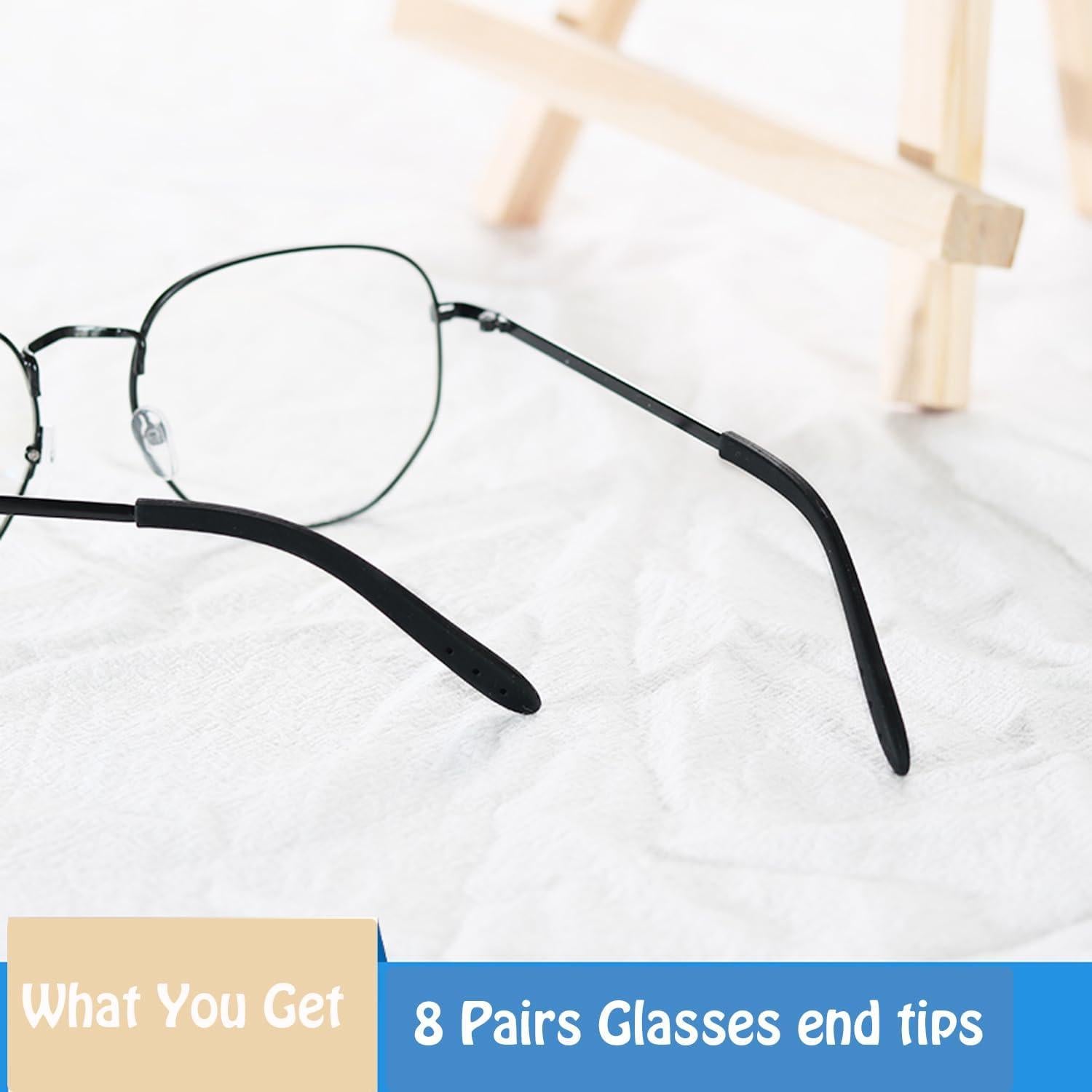 Puntas de Templo de Gafas Antideslizantes OPUGIT 8 Pares
