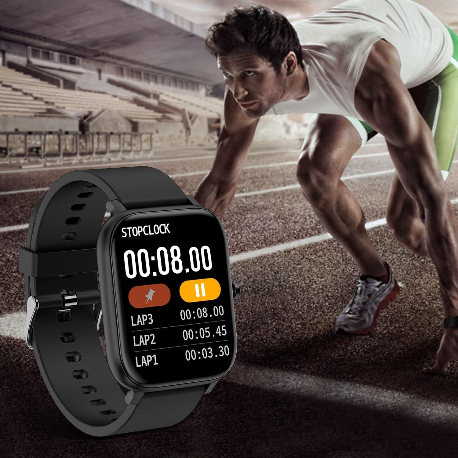 Reloj Inteligente Torjalph IP68 1.69" Bluetooth Fitness Negro