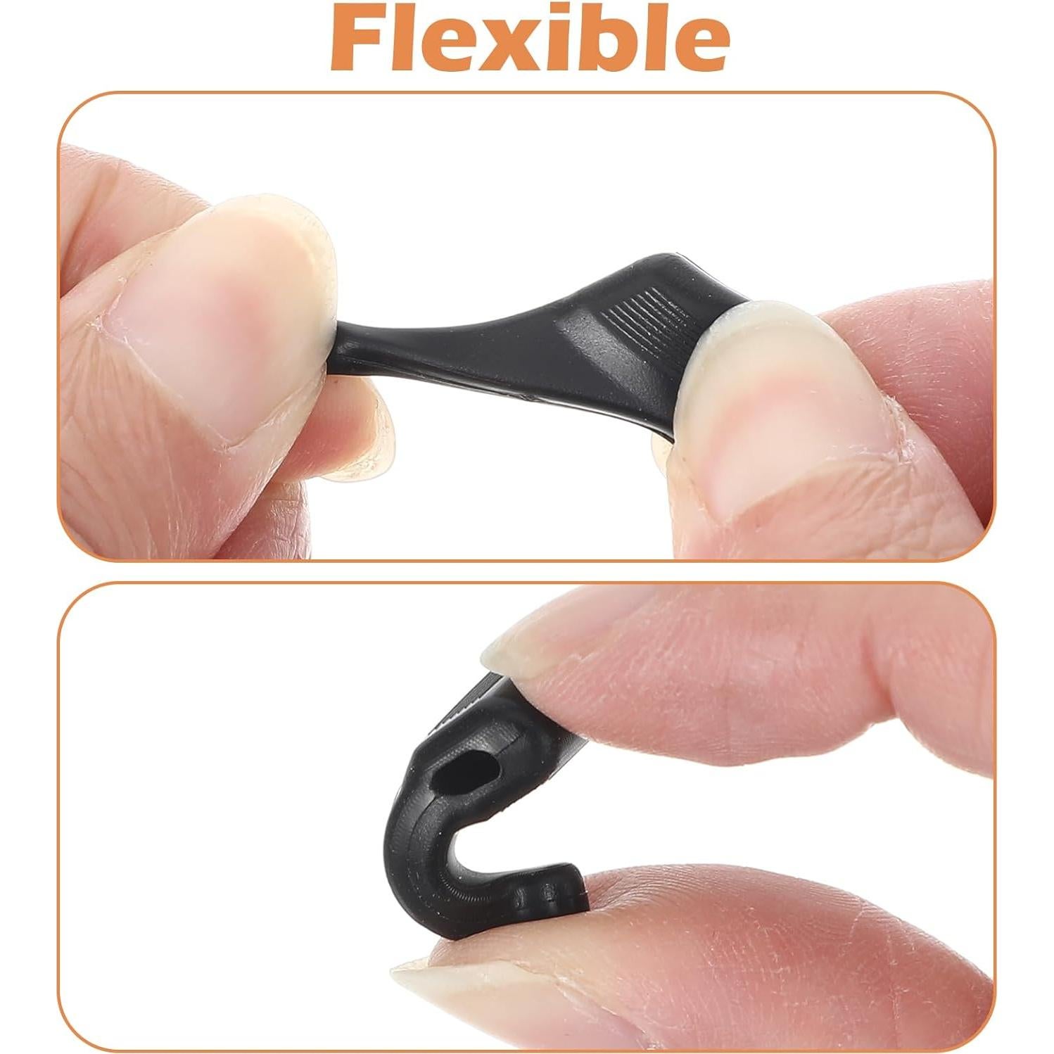 20 Piezas Sujetadores de Silicona Antideslizantes para Gafas