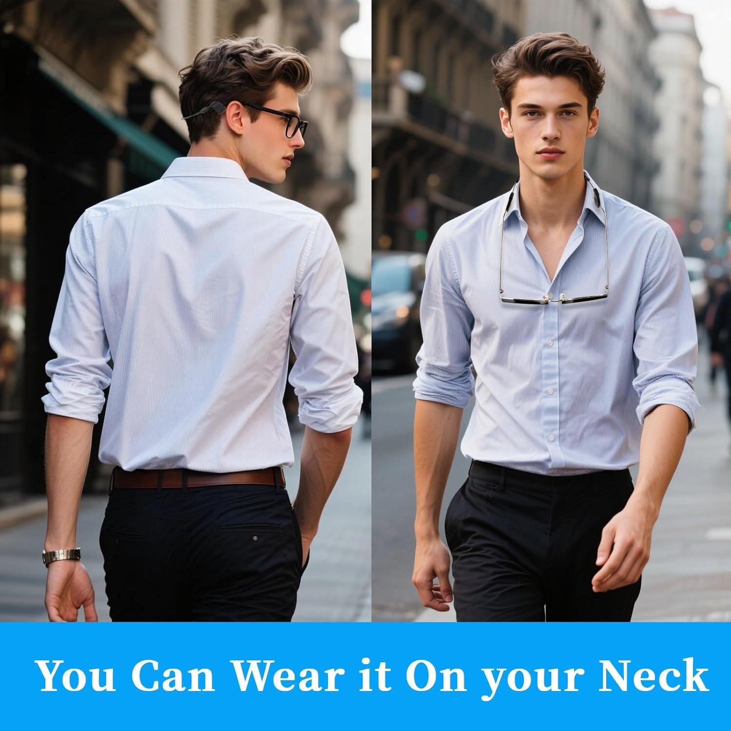 Correa Ajustable para Gafas Allfulyun - Antideslizante, Negro