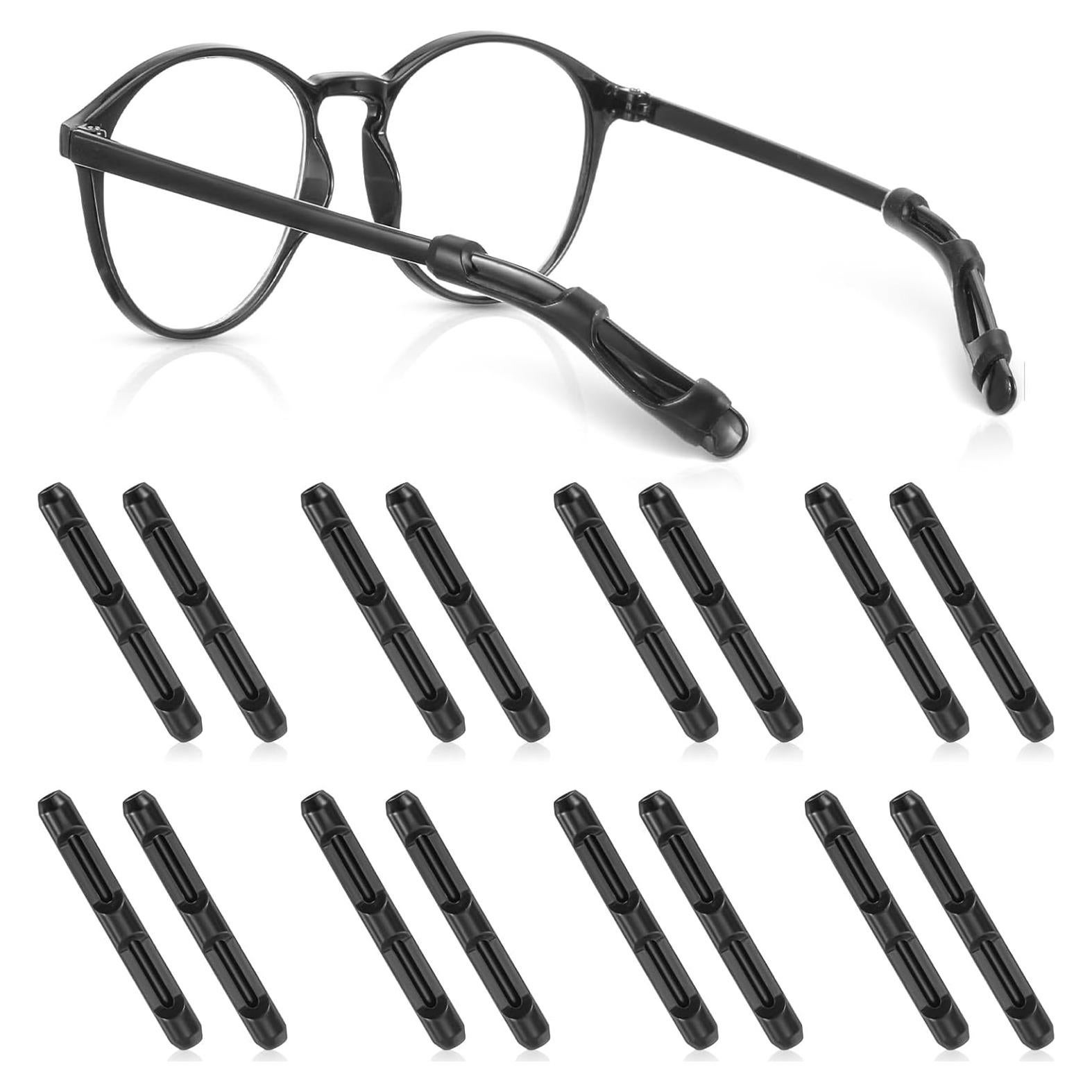 8 Pares Almohadillas Silicona Antideslizantes para Gafas BOHUIZ