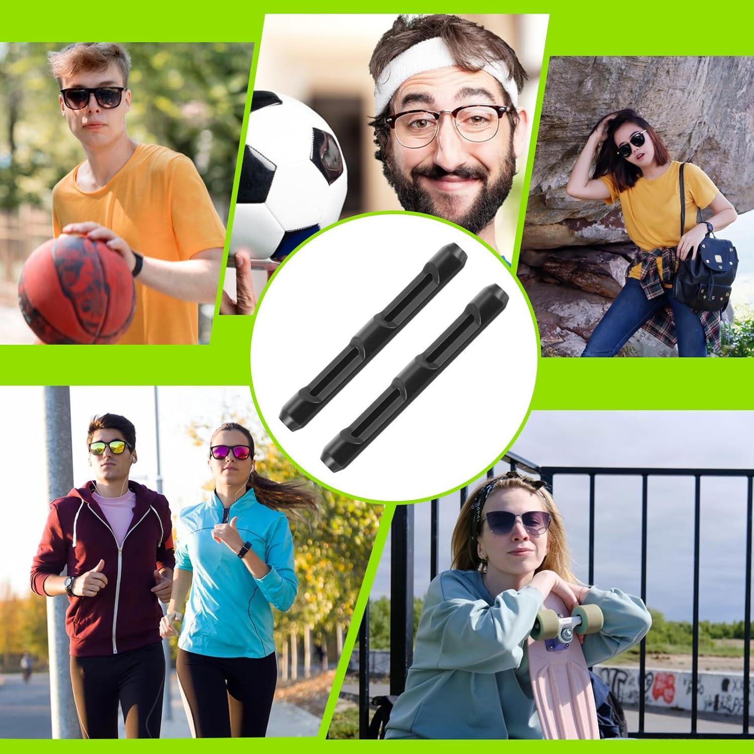 8 Pares Almohadillas Silicona Antideslizantes para Gafas BOHUIZ