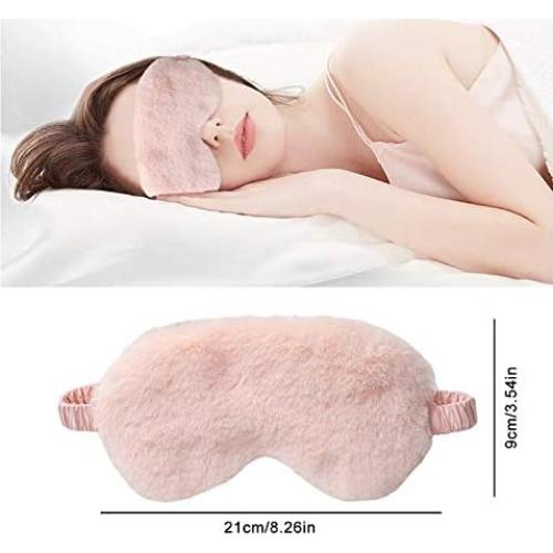 Paquete de 4 Máscaras de Ojos Ayygiftideas de Felpa Suave