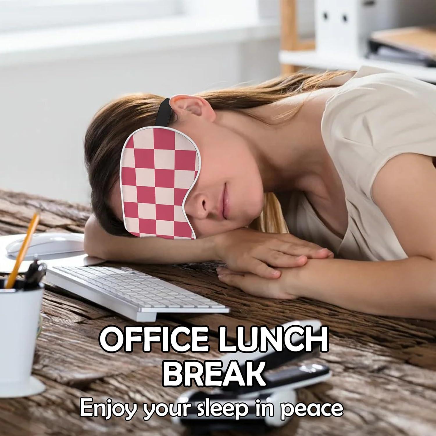 2 PCS Máscaras de Ojos de Seda BHAHB Suaves para Dormir