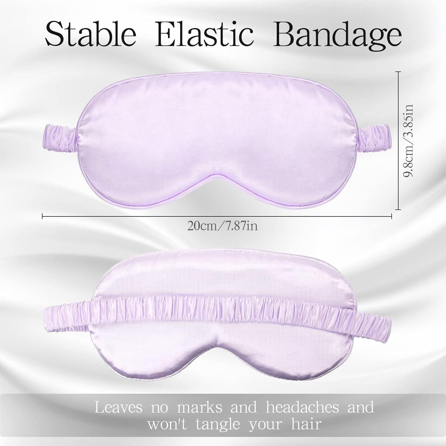 48 Piezas Máscaras de Seda para Dormir Coume - Suaves y Efectivas