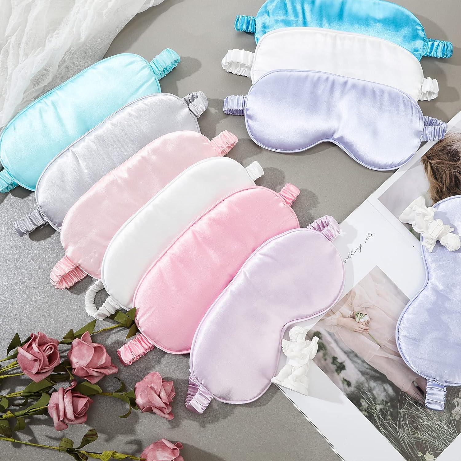 48 Piezas Máscaras de Seda para Dormir Coume - Suaves y Efectivas