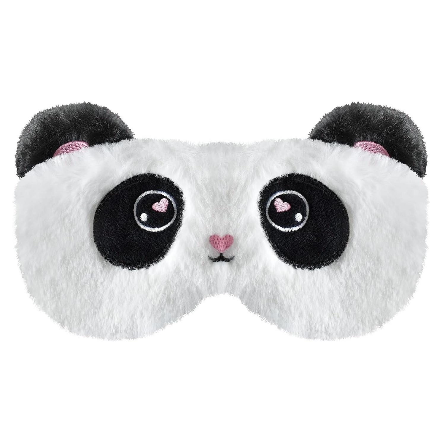 Máscara de Sueño Panda Mezeic Terciopelo Suave 24x14cm