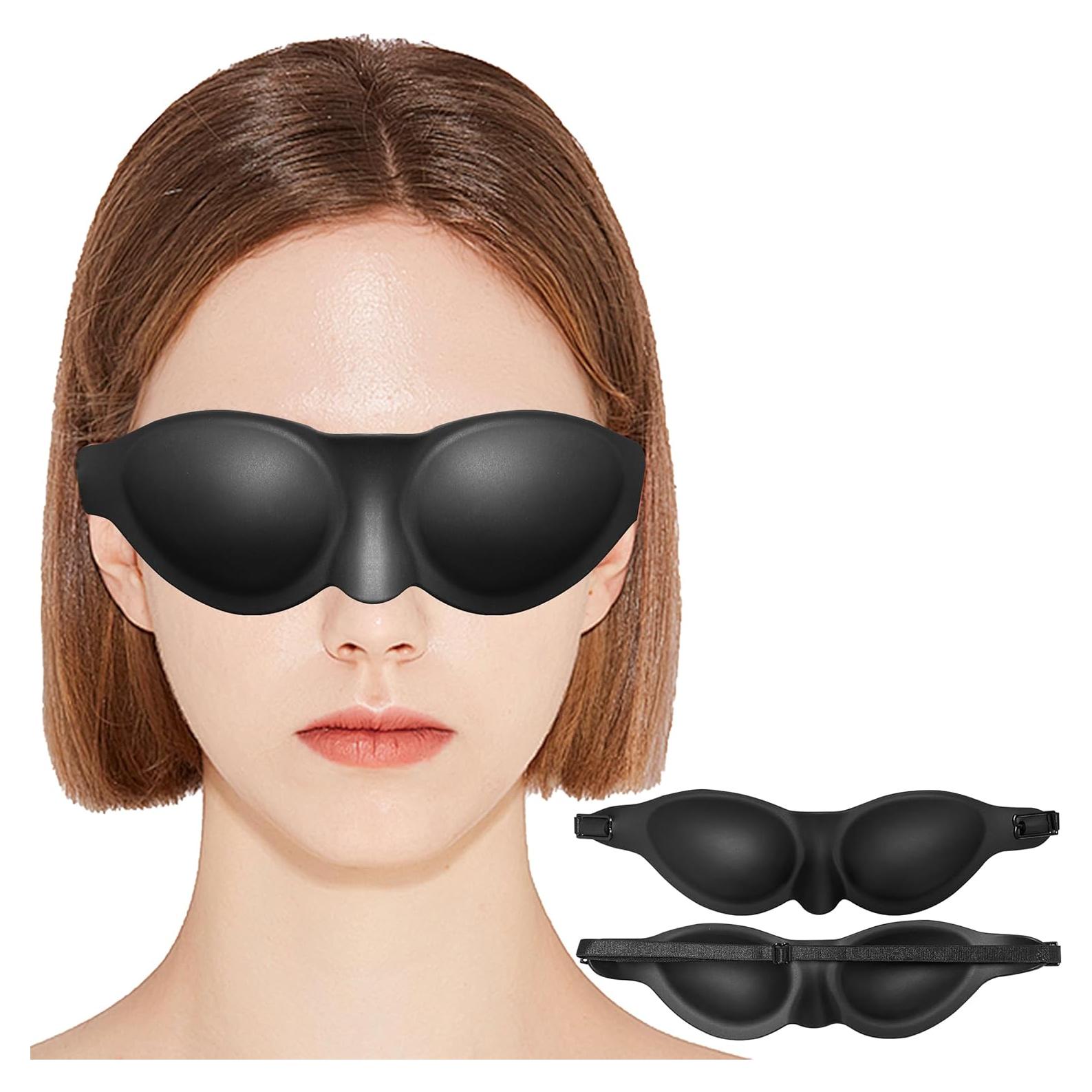 Máscara de Sueño de Silicona GROZOSS - Ajuste Cómodo y Reutilizable