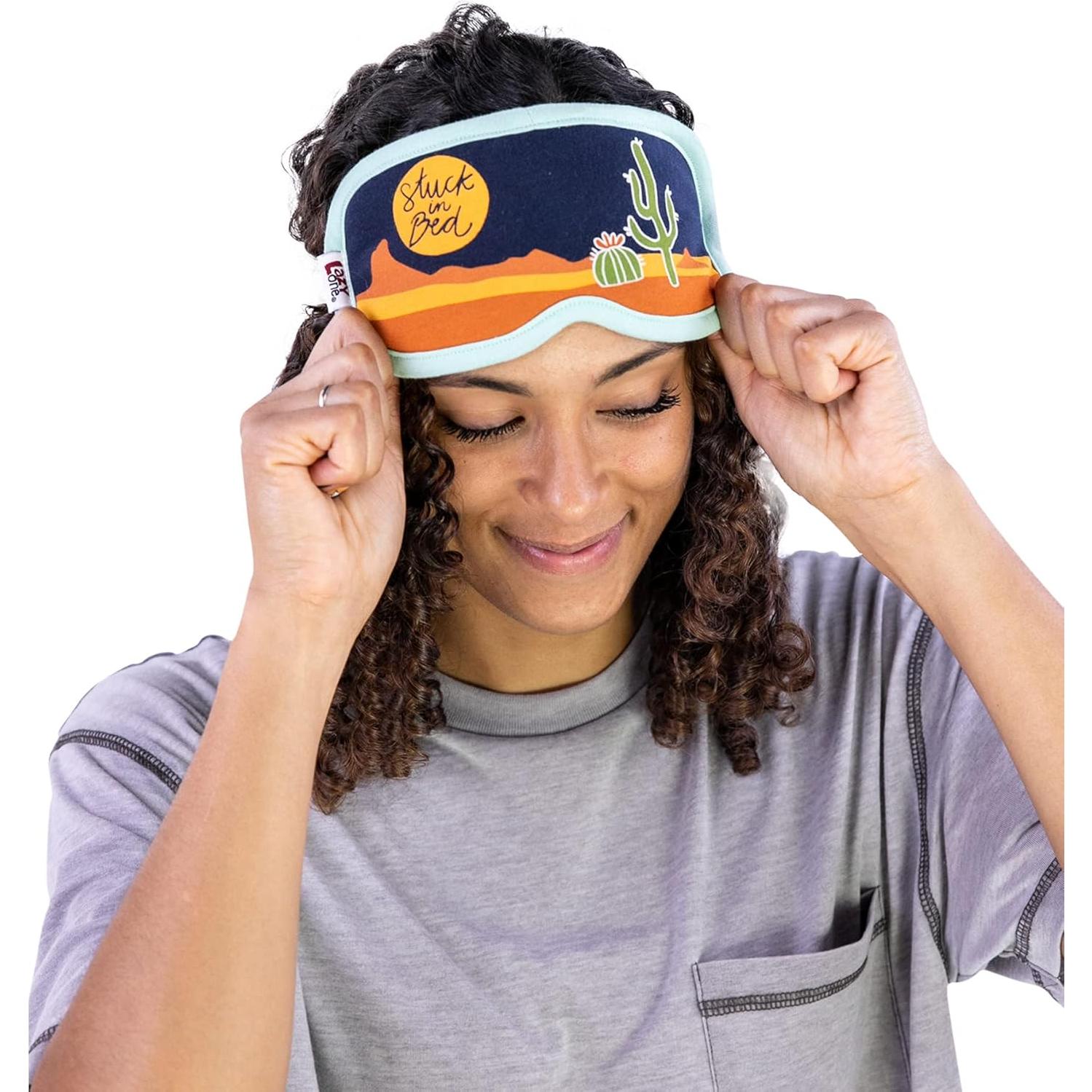 Máscara de Sueño Lavable Lazy One para Mujeres - Algodón 100%