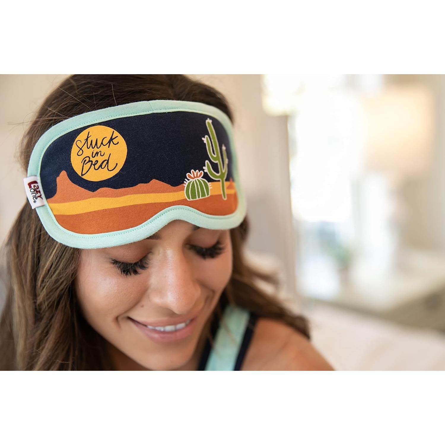 Máscara de Sueño Lavable Lazy One para Mujeres - Algodón 100%