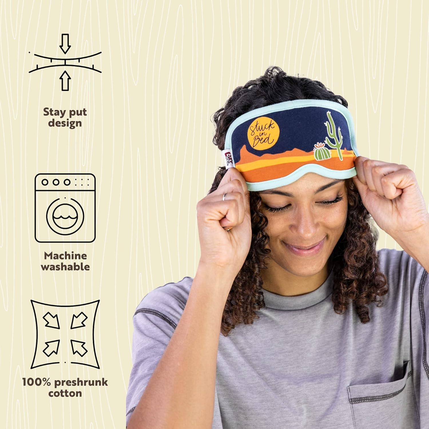 Máscara de Sueño Lavable Lazy One para Mujeres - Algodón 100%