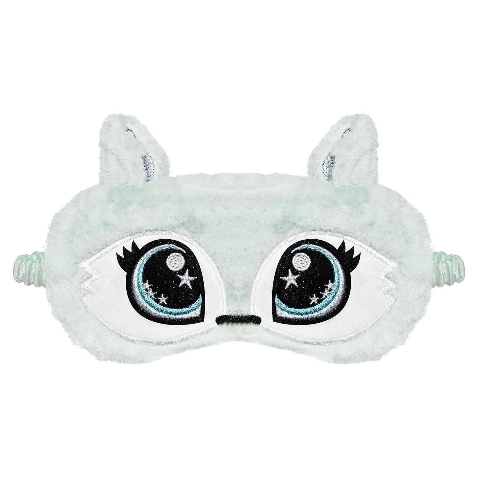 Máscara de Sueño de Zorro de Peluche JRINYE - Color Menta