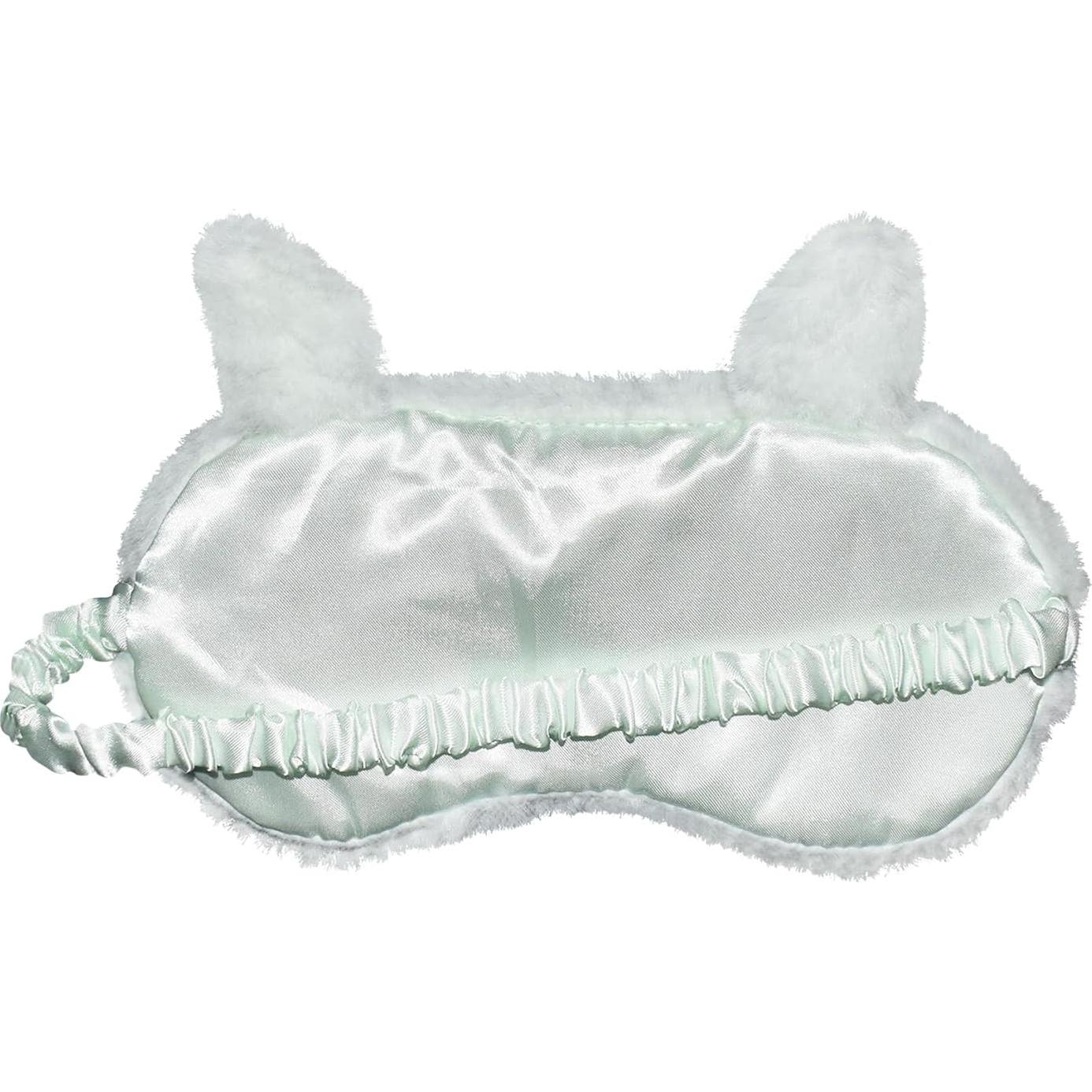 Máscara de Sueño de Zorro de Peluche JRINYE - Color Menta