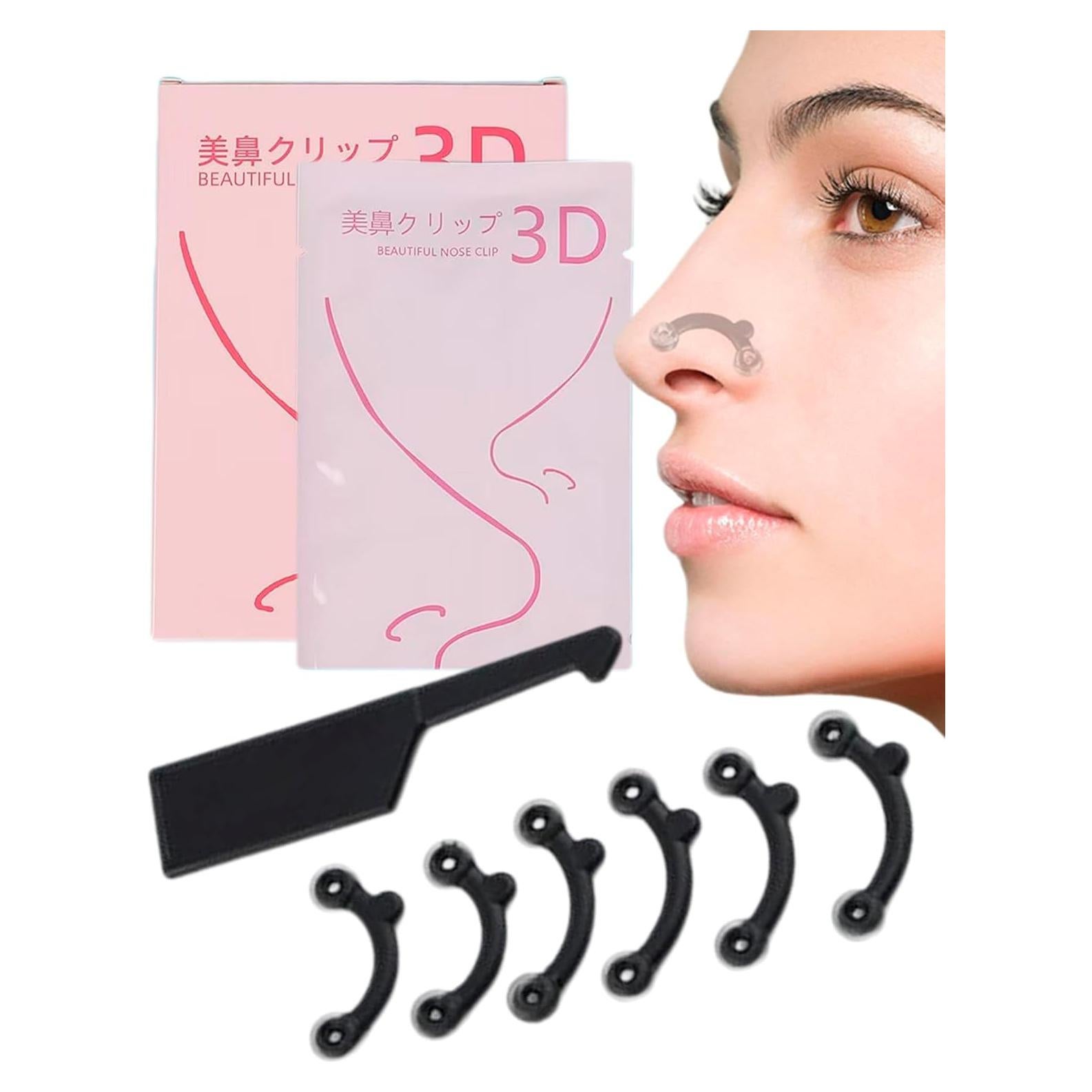 Set de 6 Insertos para Dar Forma a la Nariz Rovaxz - Silicona