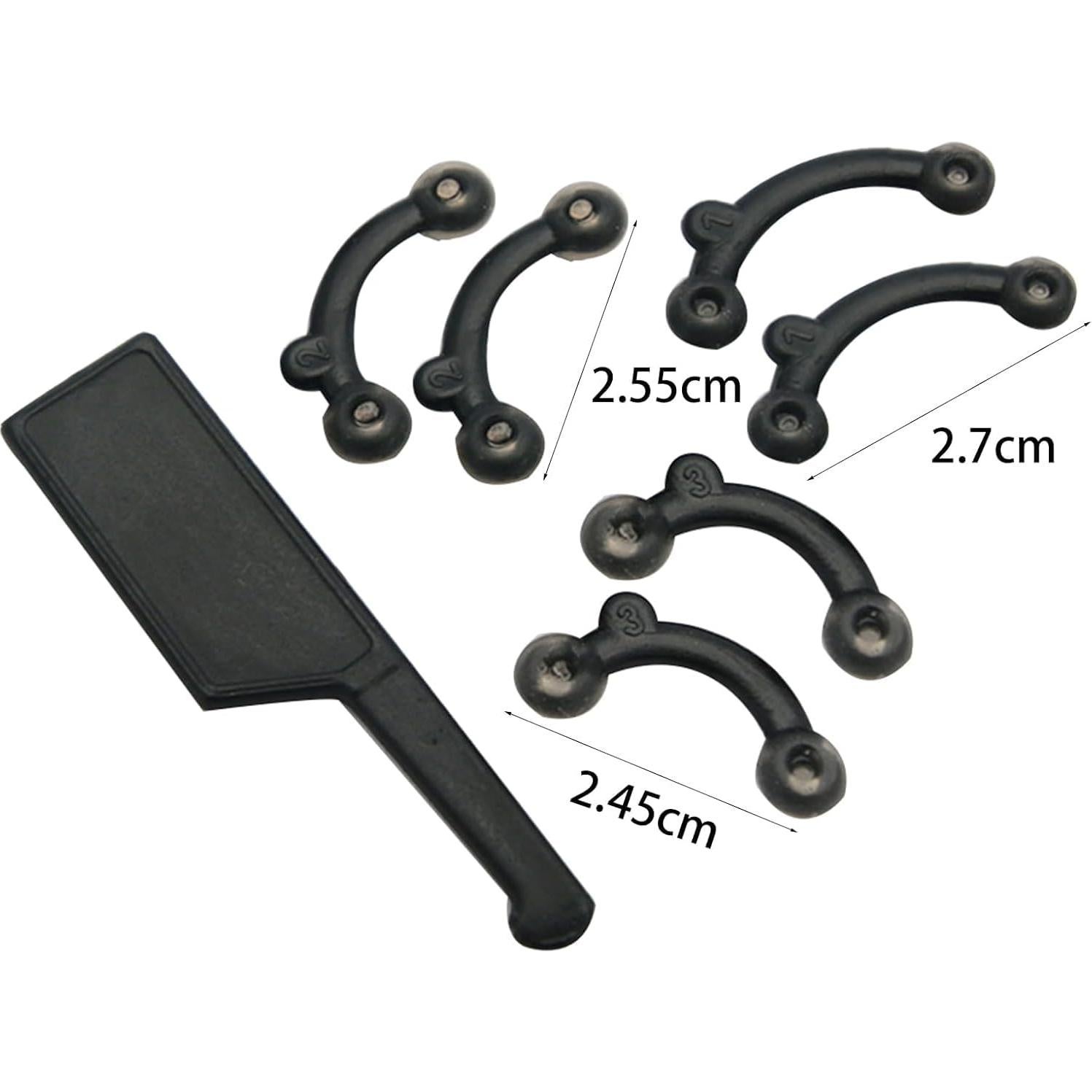 Formador de Nariz 3D ZhangyiHot - 6 Piezas Silicona