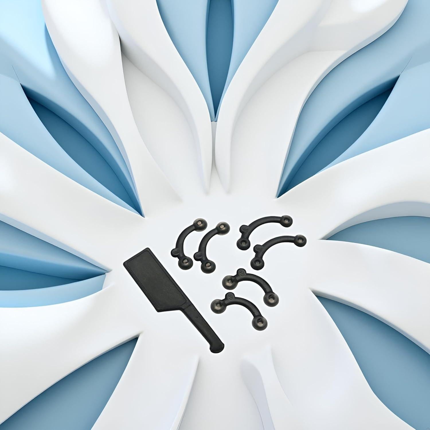 Formador de Nariz 3D ZhangyiHot - 6 Piezas Silicona