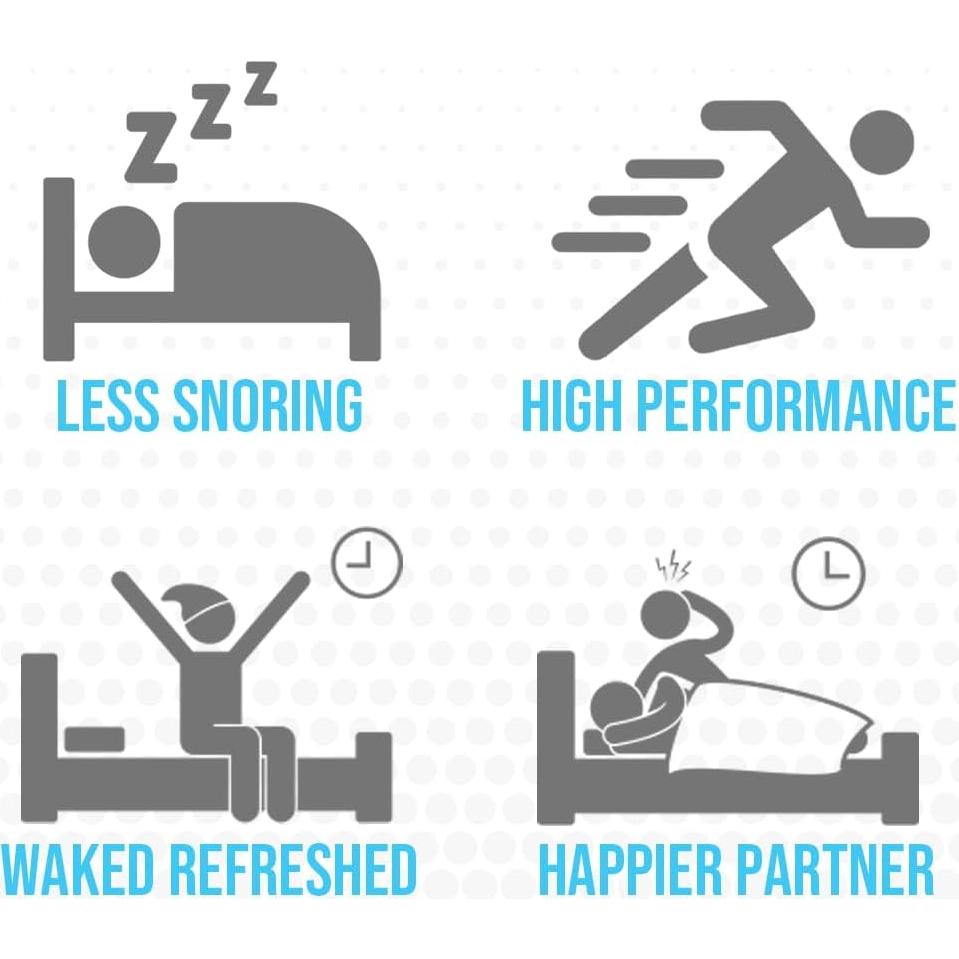 Tiras Nasales Atléticas ProInhale™ - 60 Tiras Flexibles