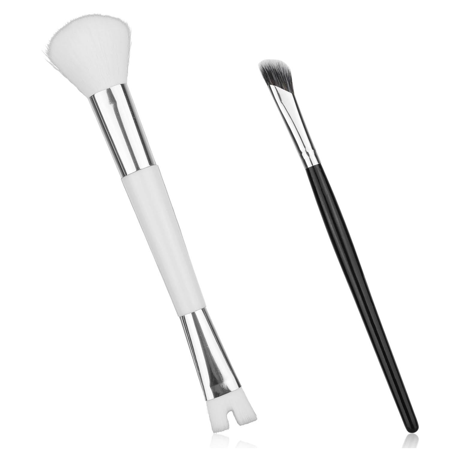 Juego de 2 Brochas para Contorno de Nariz BOXOB 17.5 cm