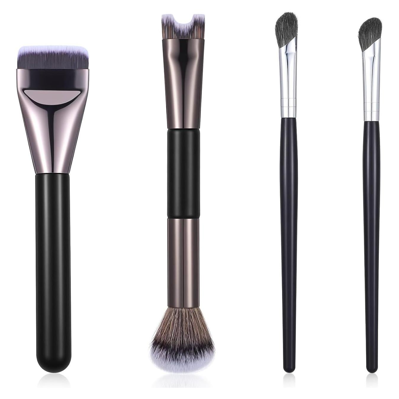 Set de Brochas para Contorno de Nariz MBAIYO 4Pcs en Forma de U