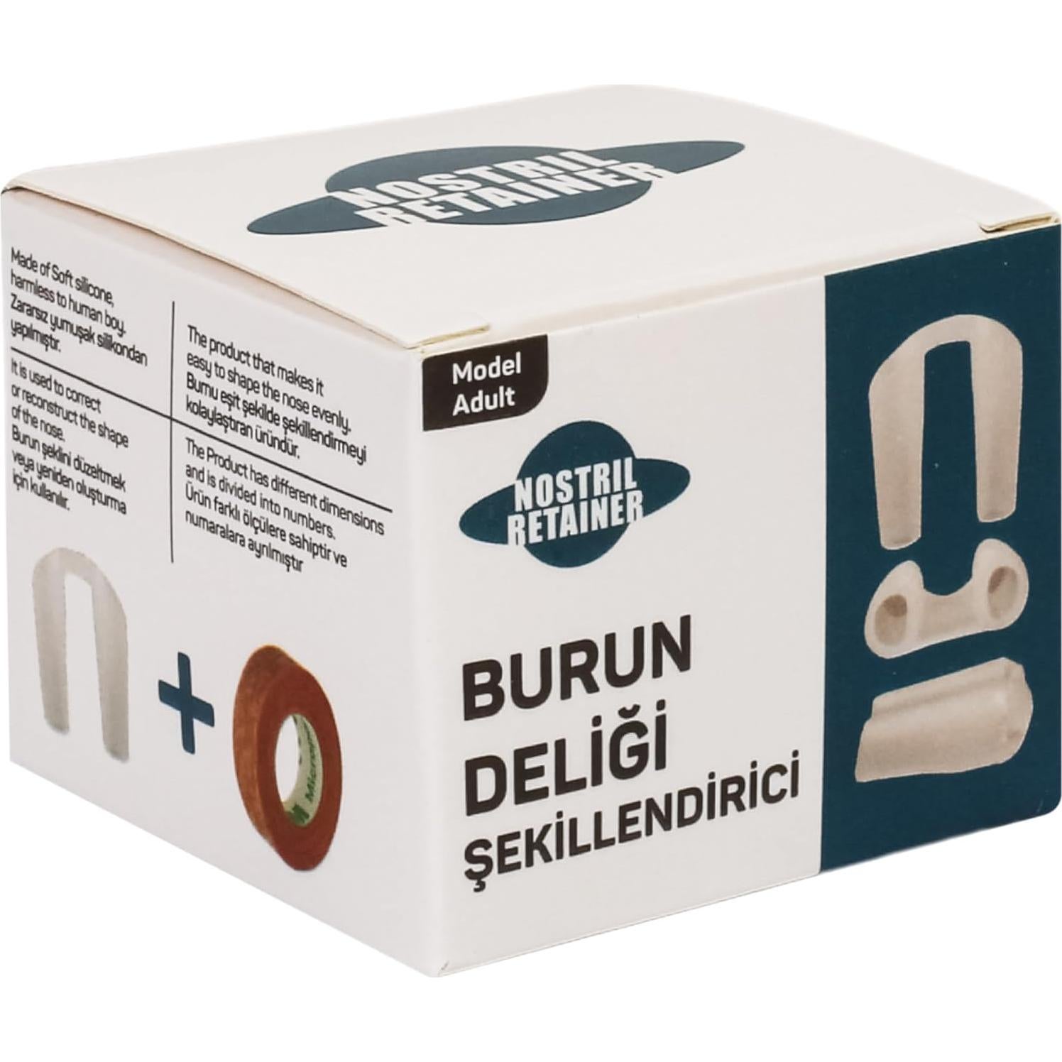 Retenedor Nasal de Silicona para Rinoplastia - Tamaño 7