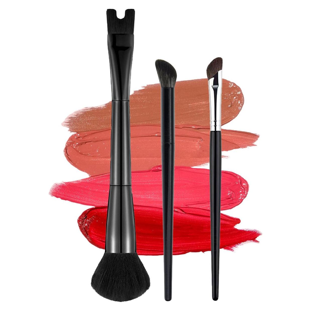 Set de 3 Brochas de Contorno Booge - Nariz en U y Hacha