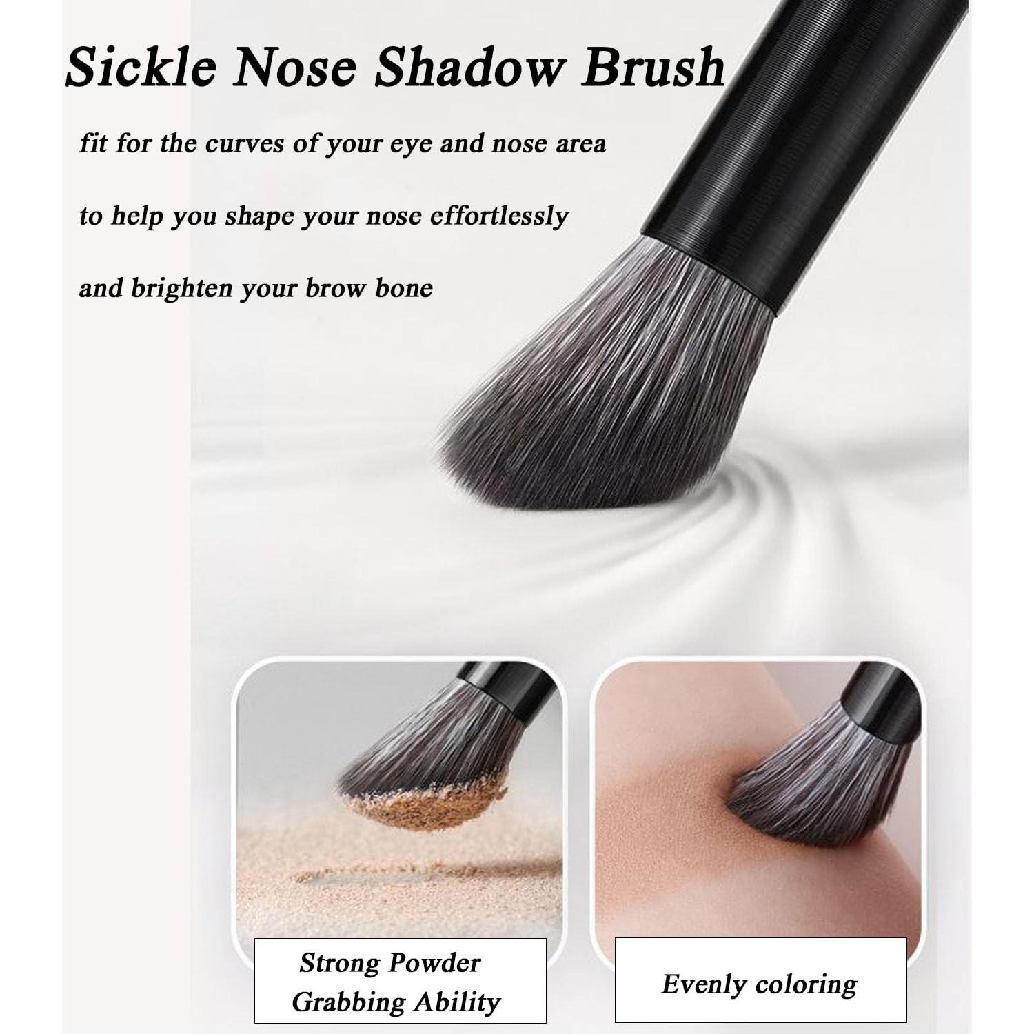 Set de 3 Brochas de Contorno Booge - Nariz en U y Hacha