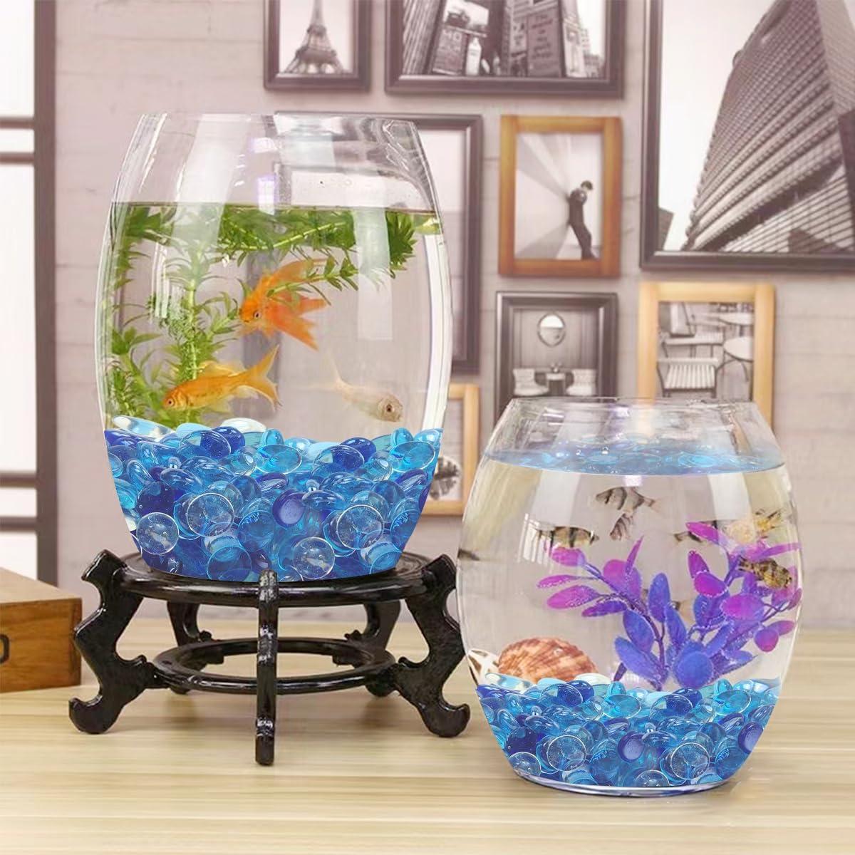 Perlas de vidrio YISZM 200 piezas decorativas 0,91 kg