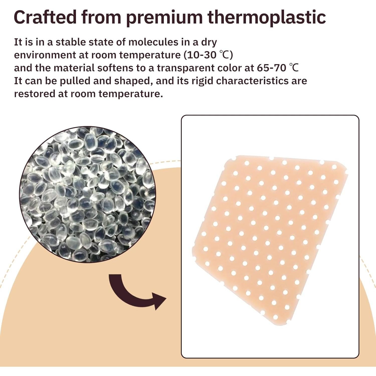 5 Férulas Nasales Termoplásticas Ziimaikery para Fracturas