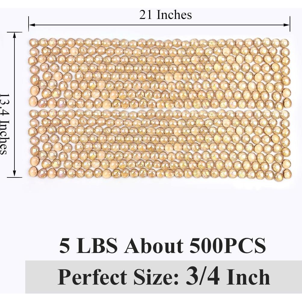 Perlas de vidrio YISZM 5 kg rosas para jarrones y acuarios