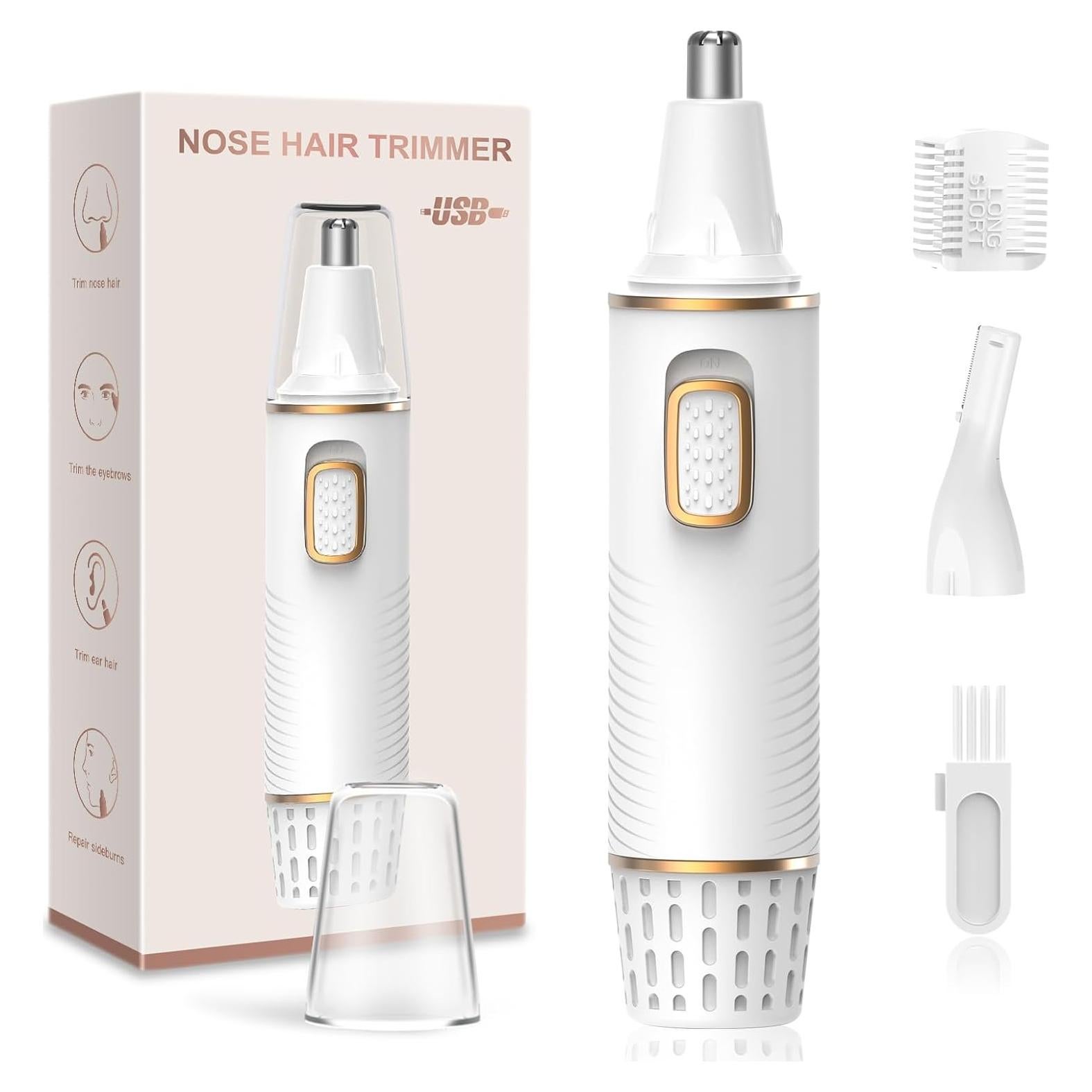 Recortador de Vello Nasal XOOMRSCP Inalámbrico USB Blanco