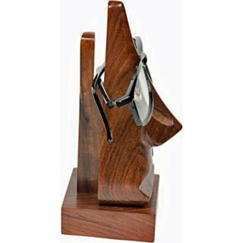 Soporte para Gafas de Madera Tallado a Mano WhopperIndia