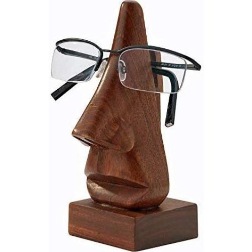 Soporte para Gafas de Madera Tallado a Mano WhopperIndia