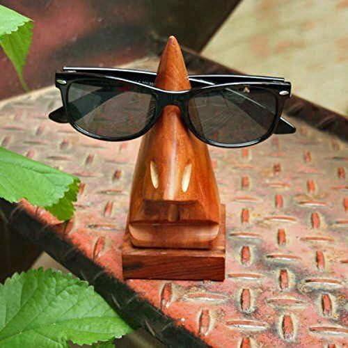 Soporte para Gafas de Madera Tallado a Mano WhopperIndia