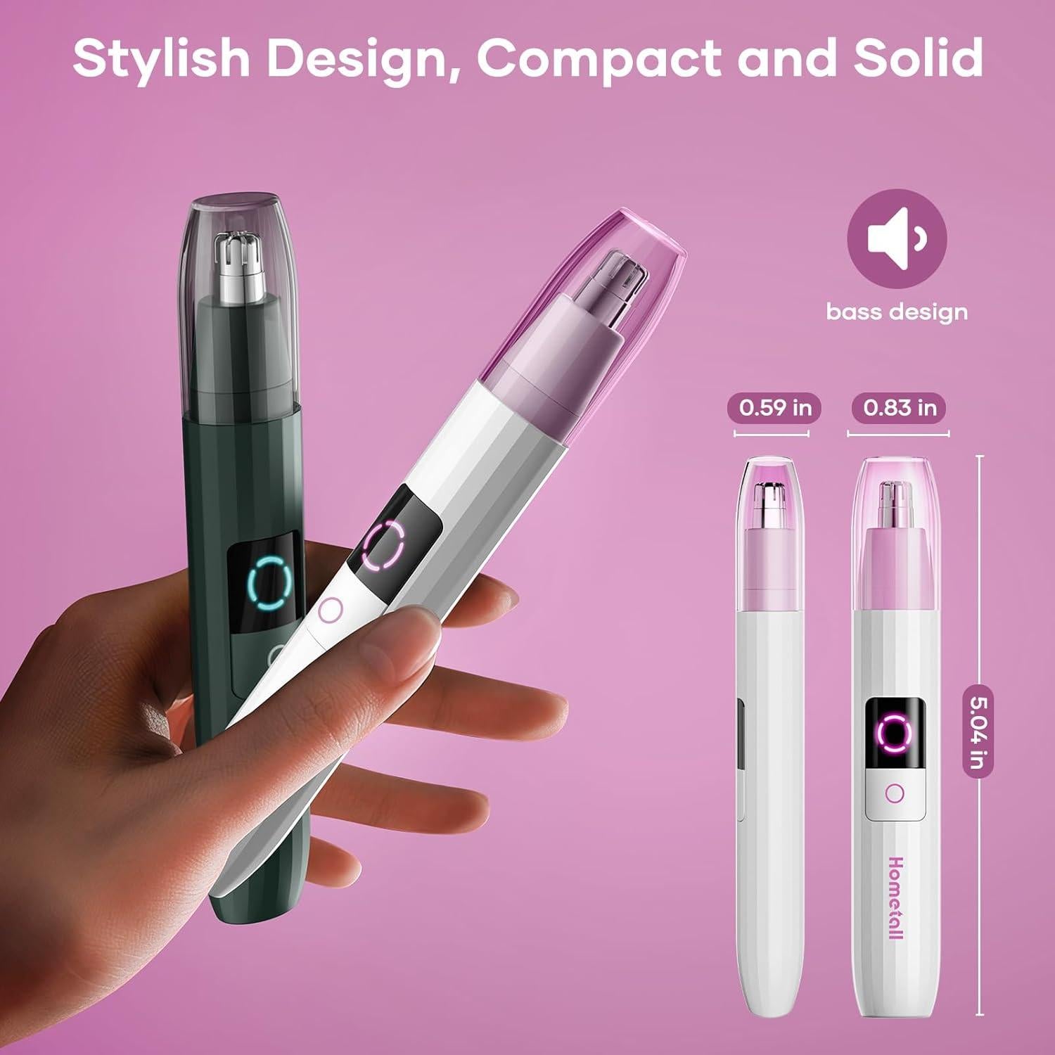 Recortador de Vello Nasal y Facial A - Recargable 10,000 RPM