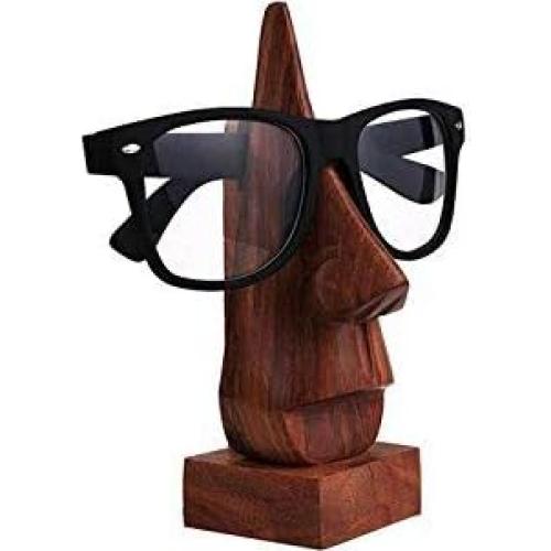 Soporte para Gafas de Madera Nariz HND0001 15 cm Pulido