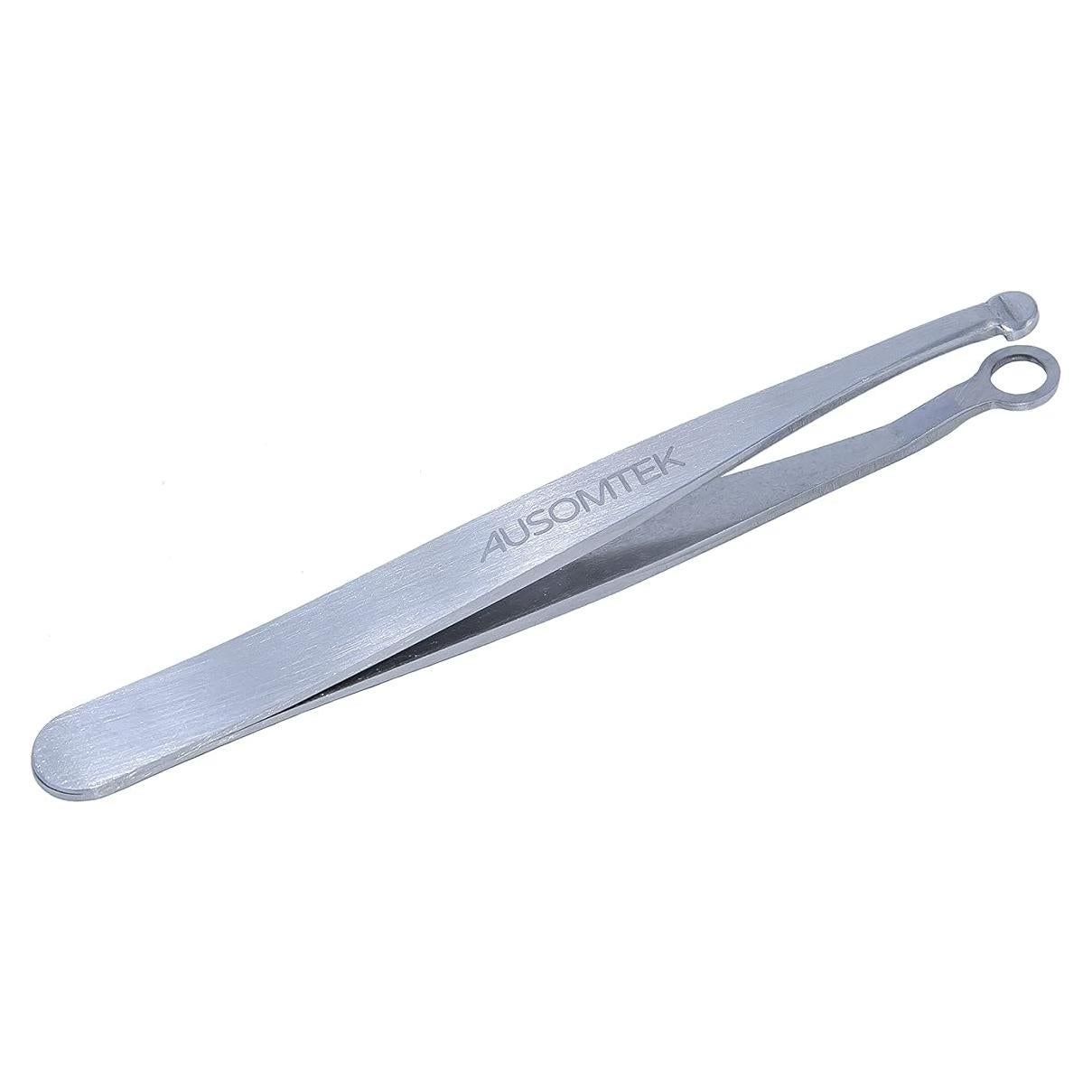 Recortador de Vello Nasal Ausomtek Acero Inoxidable Seguro