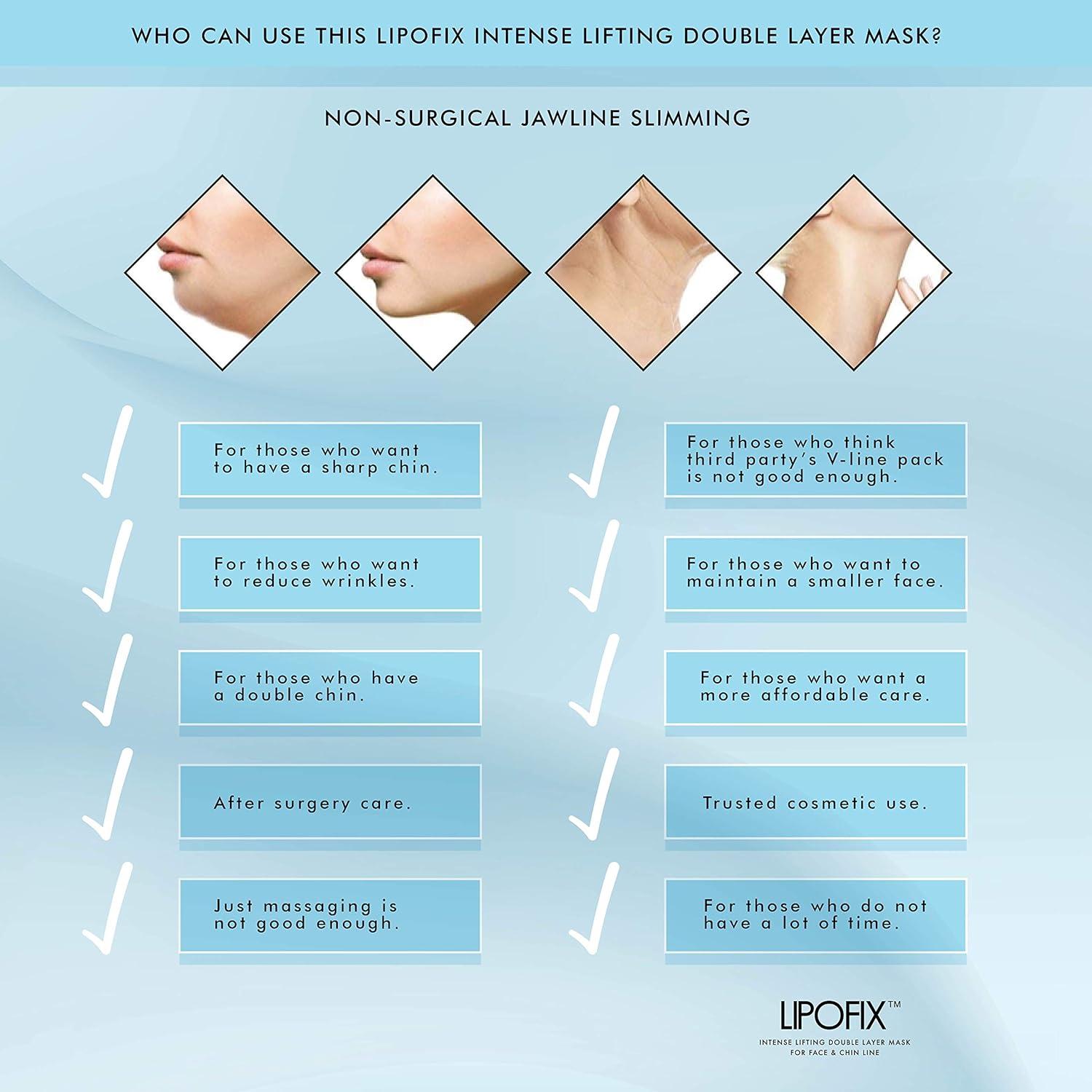 Mascarilla Esculpidora V-Line Lift & Firm - 5 Unidades