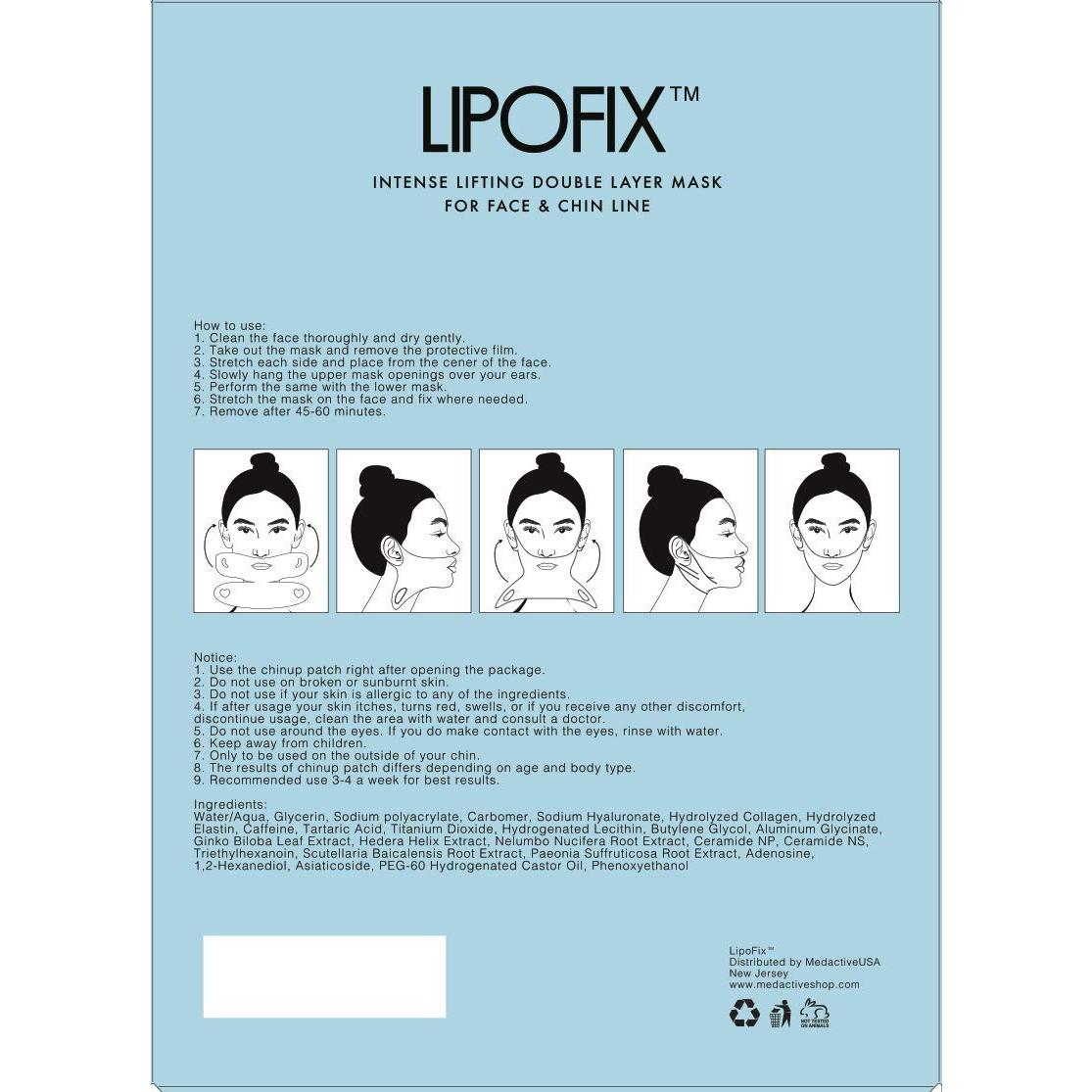 Mascarilla Esculpidora V-Line Lift & Firm - 5 Unidades