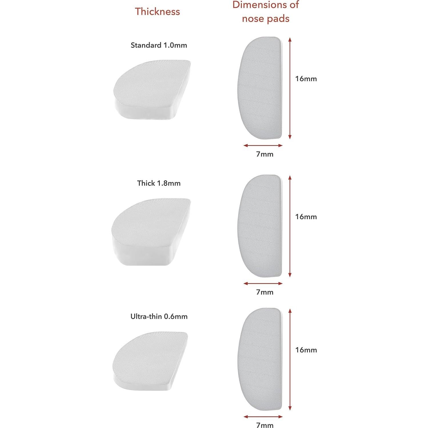 Almohadillas Antideslizantes Setex Gecko Grip 1mm - 15 Pares
