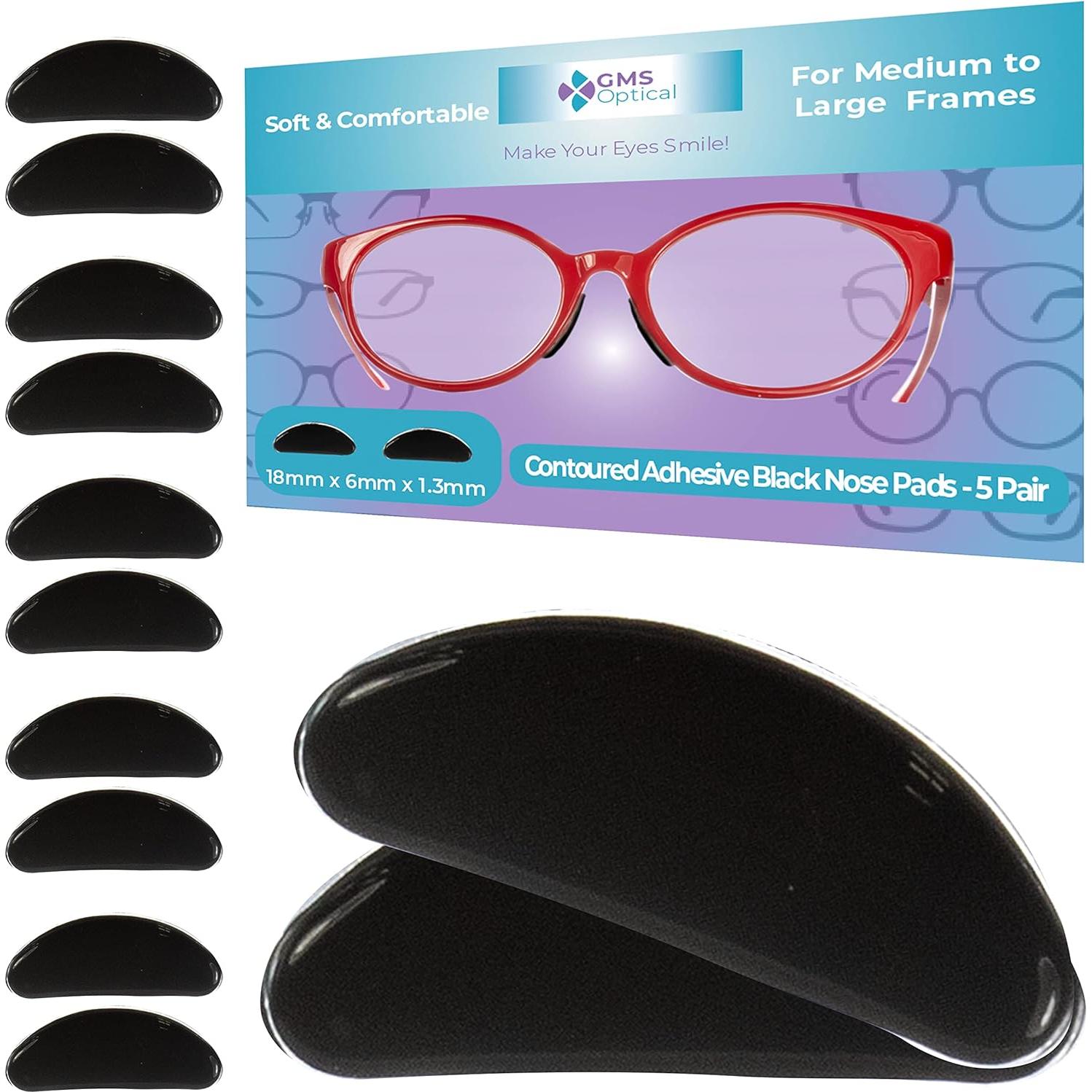 Almohadillas Nasales GMS Optical 1.3mm x 18mm - 5 Pares