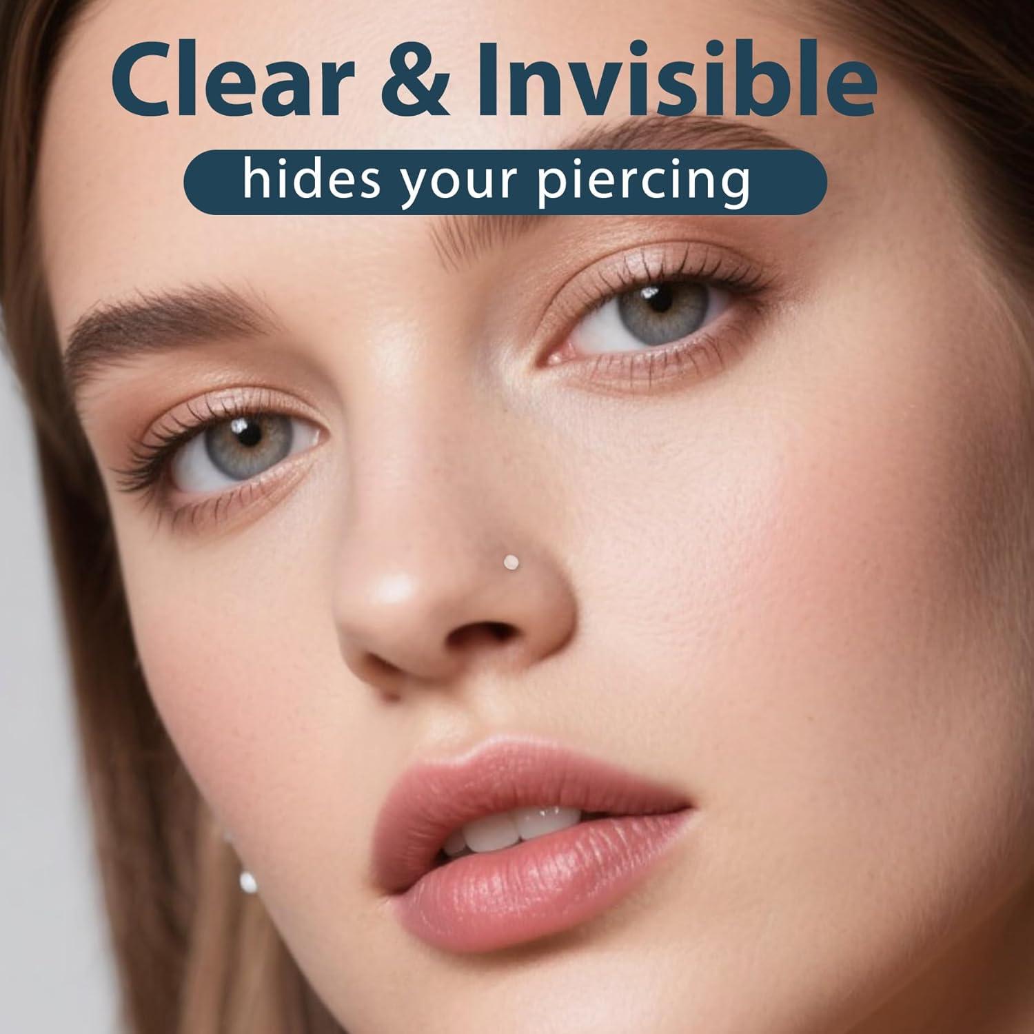 Retenedor de Nariz Claro D.Bella 18g Bioflex 20 Piezas