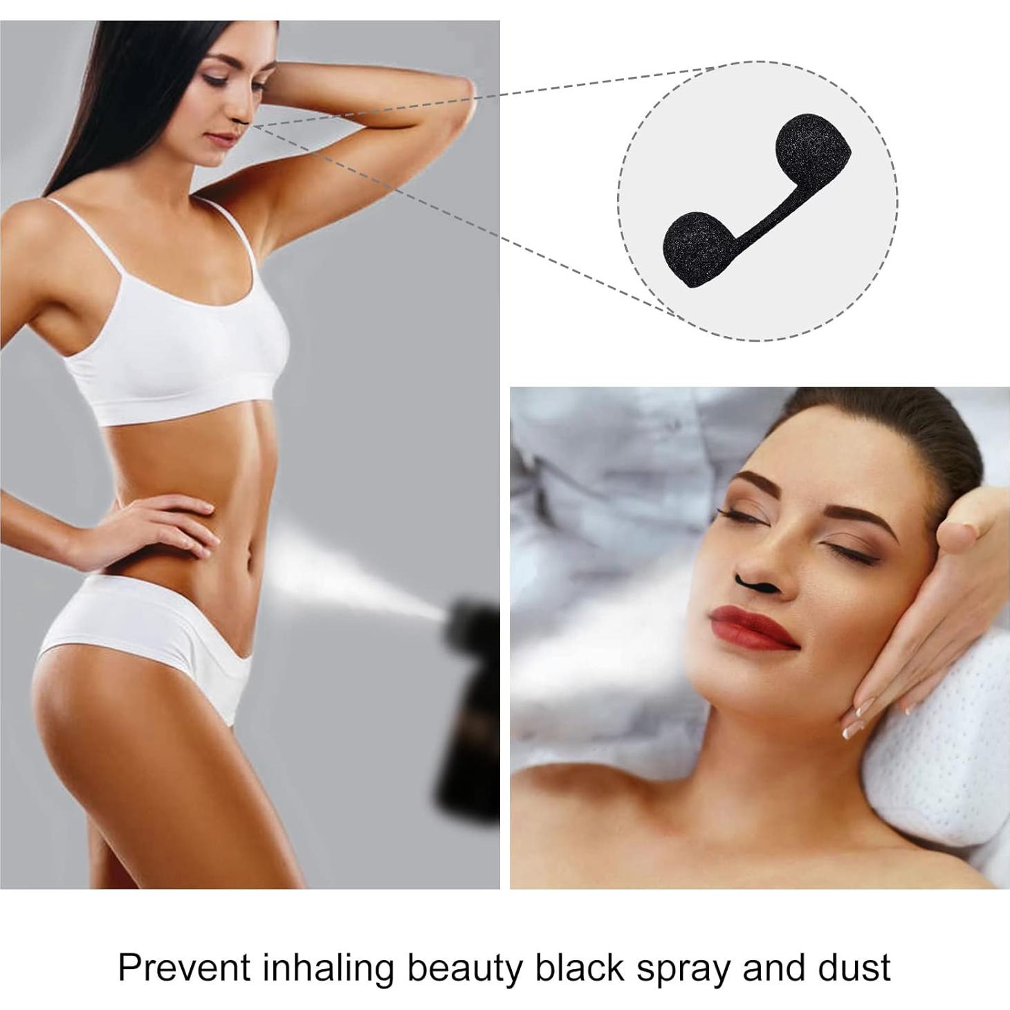 100 Tapones Nasales Desechables ELERA para Bronceado y Alergias