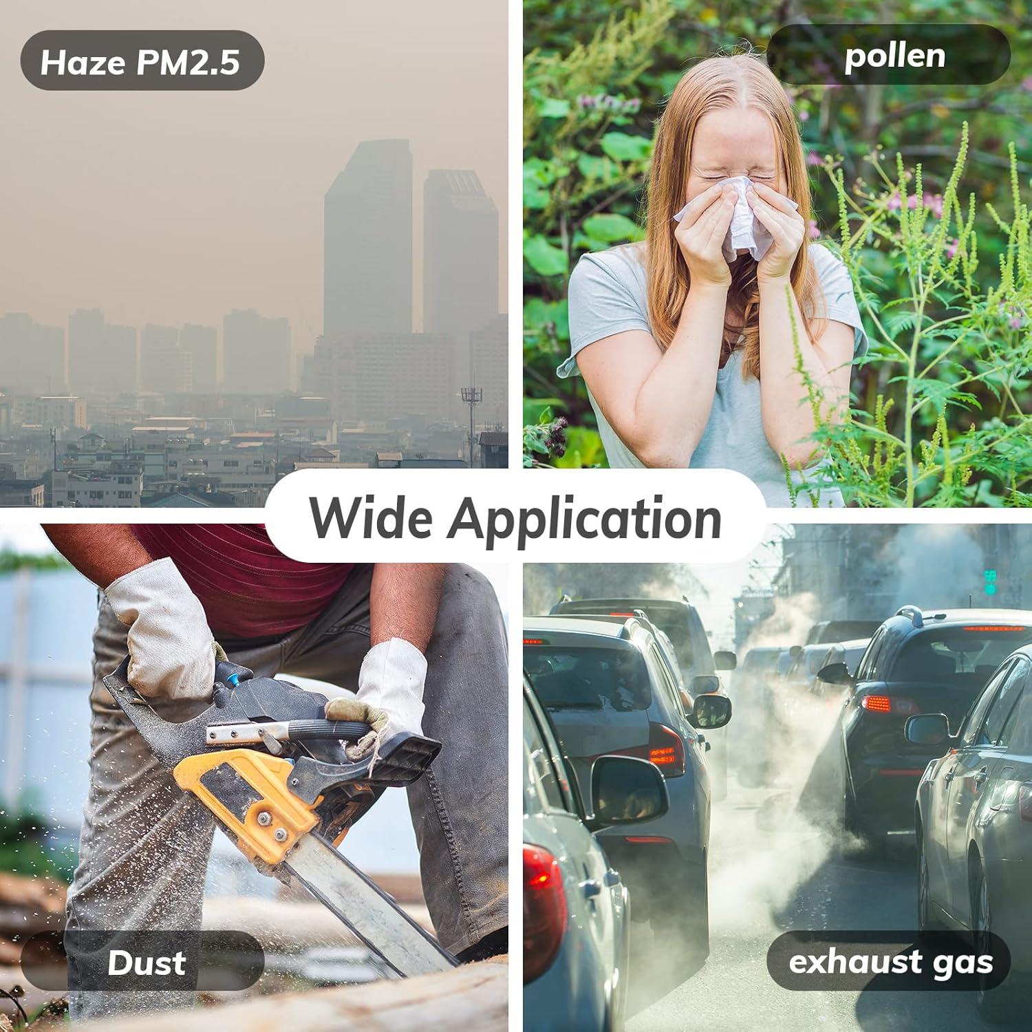 Filtros Nasales Desechables Tondiamo 100 Piezas Blanco